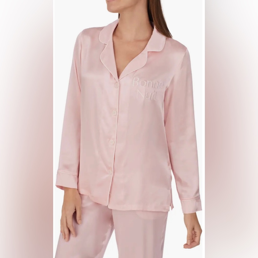 Bedhead SILK pajamas - pink (size large) NWT